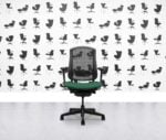Refurbished Herman Miller Celle Chair - Black Frame - Taboo Fabric Seat - Corporate Spec
