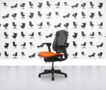 Refurbished Herman Miller Celle Chair - Black Frame - Olympic Fabric Seat - Corporate Spec 1