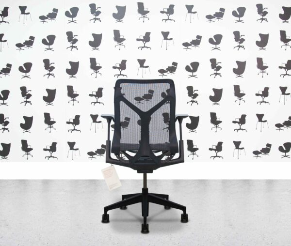 Refurbished Herman Miller Cosm Chair - Mesh Back - Graphite Nightfall