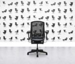Refurbished Herman Miller Celle Chair - Black Frame - Paseo Fabric Seat - Corporate Spec 2