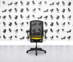 Refurbished Herman Miller Celle Chair - Black Frame - Solano Fabric Seat - Corporate Spec 2