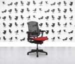 Refurbished Herman Miller Celle Chair - Black Frame - Calypso Fabric Seat - Corporate Spec 3