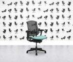 Refurbished Herman Miller Celle Chair - Black Frame - Campeche Fabric Seat - Corporate Spec 3