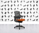 Refurbished Herman Miller Celle Chair - Black Frame - Lobster Fabric Seat - Corporate Spec 3