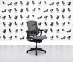 Refurbished Herman Miller Celle Chair - Black Frame - Paseo Fabric Seat - Corporate Spec 3