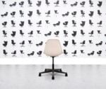 Refurbished Vitra Eames Plastic Side Chair PSCC - White Shell - Corporate SPec 2