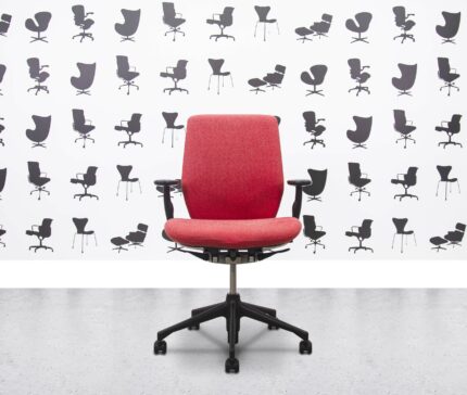 Refurbished Vitra Oson CE Task Chair - Poppy Red - Corporate Spec