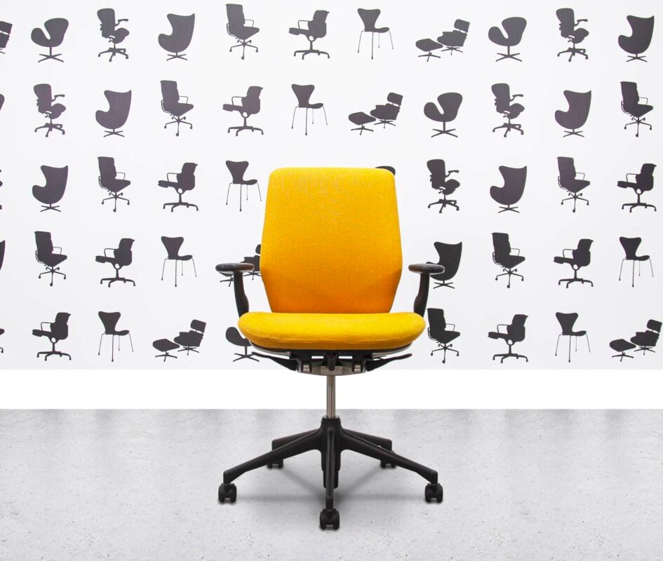 Refurbished Vitra Oson CE Task Chair - Solano Yellow - Corporate Spec