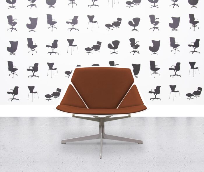 Fritz Hansen Space Lounge by Jehs+Laub - Cognac Leather - Corporate Spec
