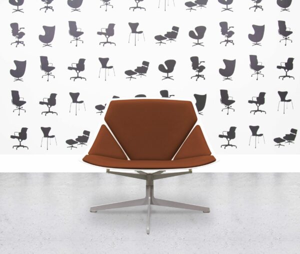 Fritz Hansen Space Lounge by Jehs+Laub - Cognac Leather - Corporate Spec