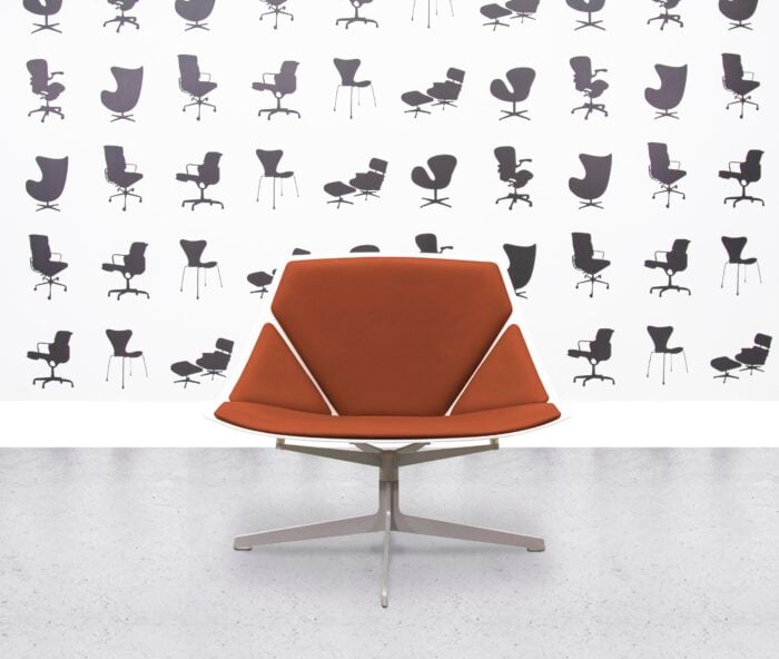 Fritz Hansen Space Lounge by Jehs+Laub - Walnut Leather - Corporate Spec