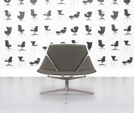 Fritz Hansen Space Lounge by Jehs+Laub - Lava Leather - Corporate Spec