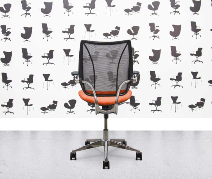 refurbished humanscale liberty task chair polished aluminium olympic seat