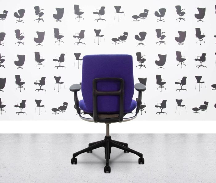 Refurbished Vitra Oson CE Task Chair - Purple - Corporate Spec 2
