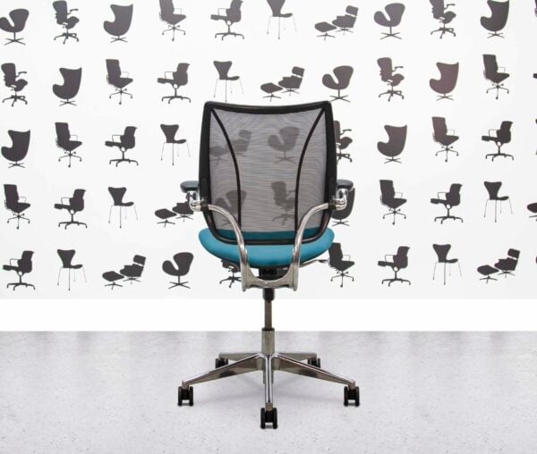refurbished humanscale liberty task chair polished aluminium montserrat seat (copy)