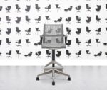 Refurbished Herman Miller Setu Stool - Grey Frame and Mesh