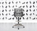 Refurbished Herman Miller Setu Stool - Grey Frame and Mesh