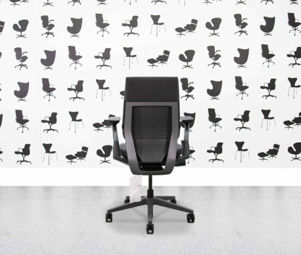 refurbished steelcase gesture grey fabric and frame