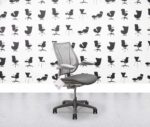 refurbished humanscale liberty task chair grey seat, frame and base (copy)