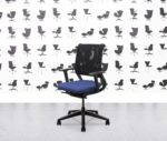 refurbished sedus netwin swivel chair black mesh back bluebell (copy)