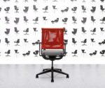 refurbished sedus netwin swivel chair orange mesh back belize (copy)
