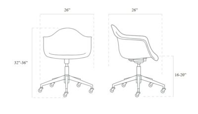 refurbished vitra charles eames pacc plastic armchair green