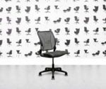 refurbished humanscale liberty task chair grey mesh back and seat no arms