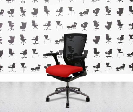 refurbished techo sidiz t50 task chair with lumbar calypso