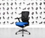 refurbished techo sidiz t50 task chair with lumbar bluebell