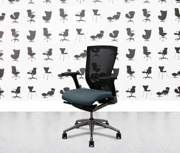 refurbished techo sidiz t50 task chair with lumbar paseo