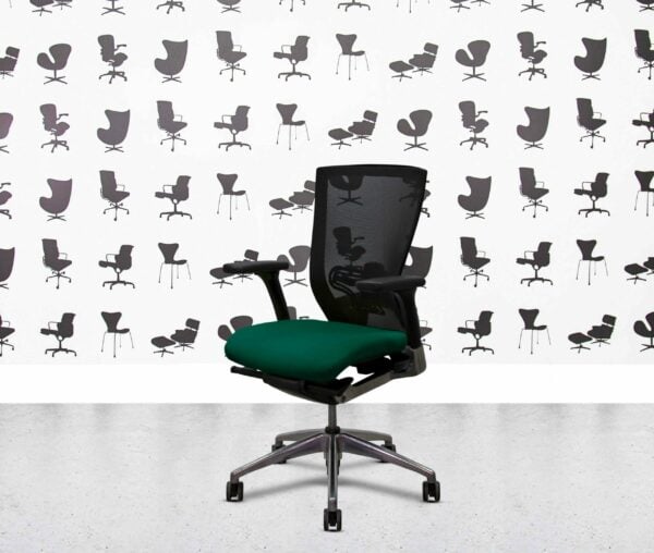 refurbished techo sidiz t50 task chair with lumbar taboo