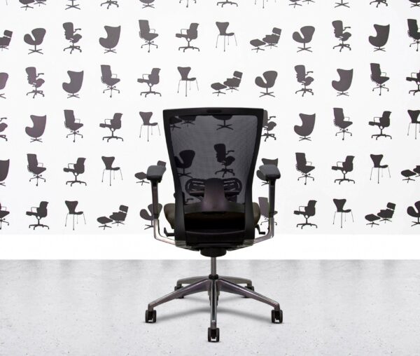 refurbished techo sidiz t50 task chair with lumbar sombrero