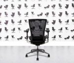 refurbished techo sidiz t50 task chair no lumbar black