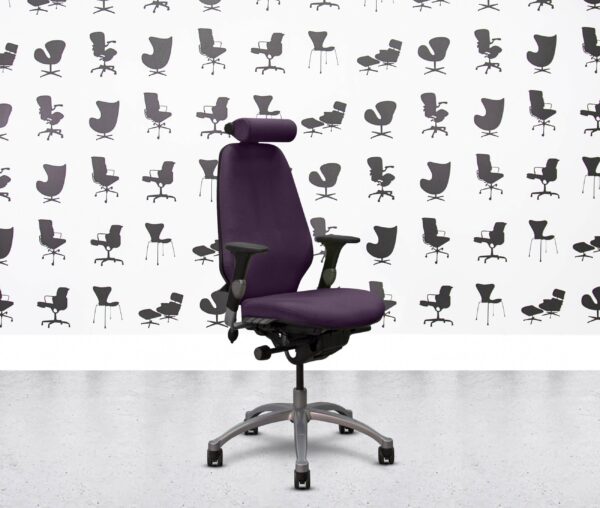 refurbished rh logic 400 chair high back with headrest tarrot