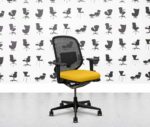 refurbished vitra medapal mesh back black frame solano
