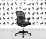 refurbished vitra medapal mesh back black frame sombrero