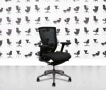 refurbished techo sidiz t50 task chair with lumbar black
