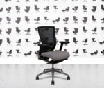 refurbished techo sidiz t50 task chair with lumbar blizzard