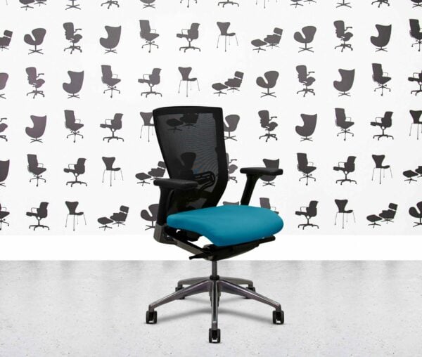 refurbished techo sidiz t50 task chair with lumbar montserrat