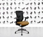refurbished techo sidiz t50 task chair no lumbar sandstorm