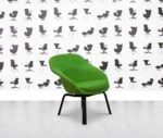 refurbished materia pax lounge chair pear green