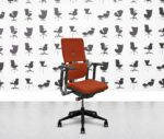 refurbished steelcase please v2 3d arms black frame lobster