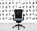 refurbished haworth zody desk chair black frame 2d arms costa (copy)