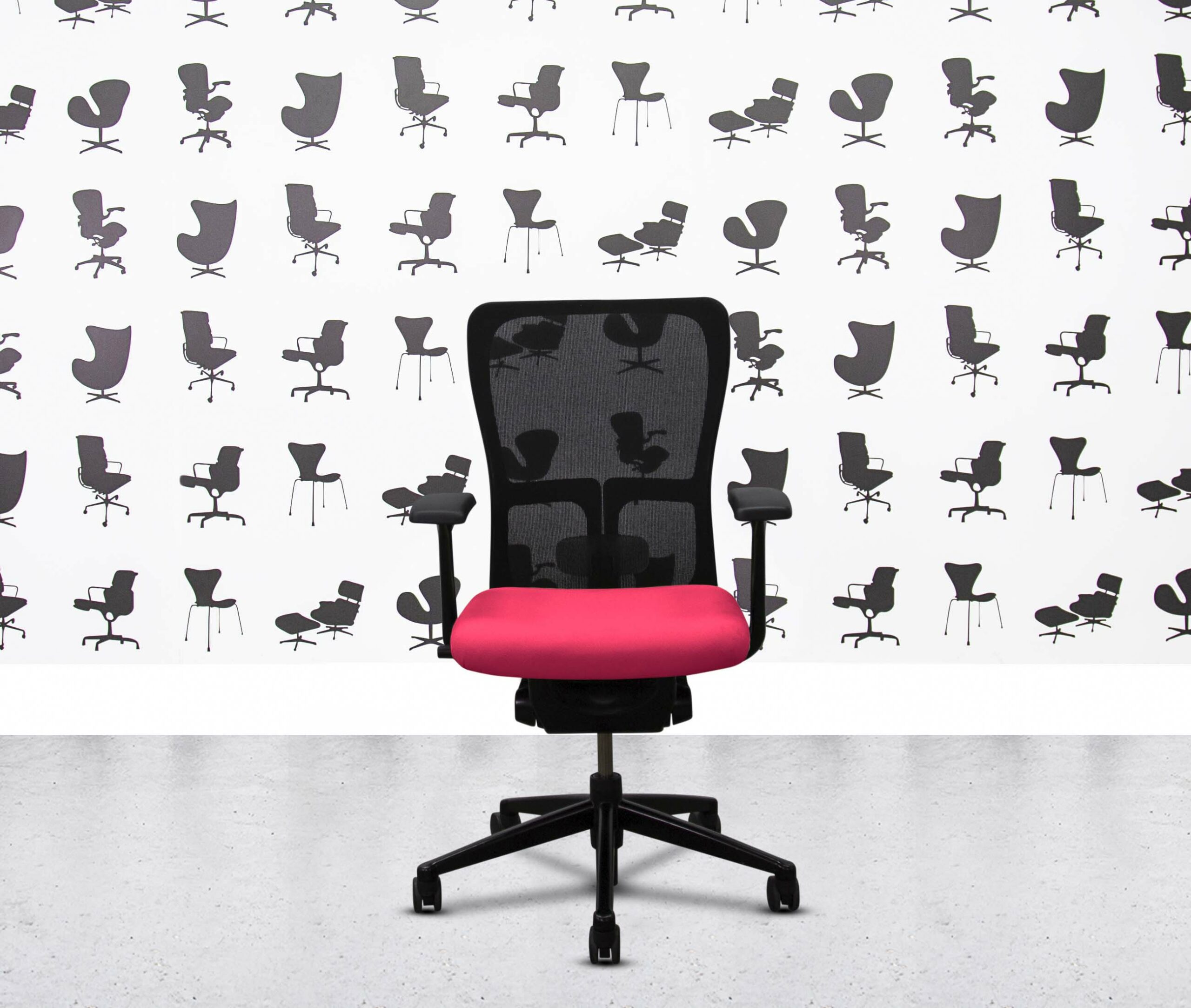 refurbished haworth zody desk chair black frame fixed arms belize refurbished haworth zody desk chair black frame fixed arms belize