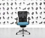 refurbished haworth zody desk chair full spec painted frame 4d arms montserrat