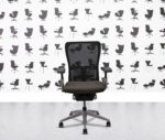 refurbished haworth zody desk chair full spec painted frame 4d arms sombrero