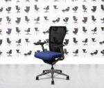 refurbished haworth zody desk chair polished aluminium fixed arms calypso (copy)