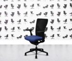 refurbished haworth zody desk chair black frame 2d arms belize (copy)