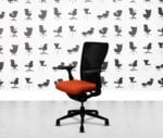 refurbished haworth zody desk chair black frame 2d arms costa (copy)