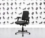 refurbished bma axia 2.2 polished aluminum medium back office chair apple seat (copy)